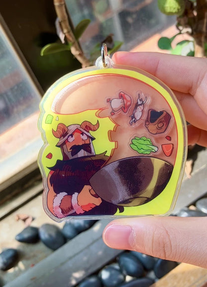 Senshi Shaker Keychain