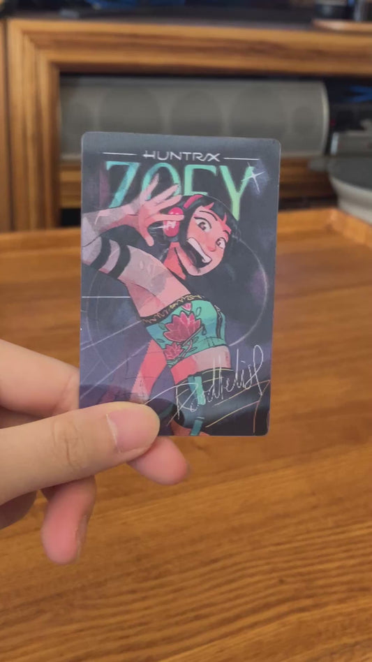 Huntrix Photocard Lenticular Card