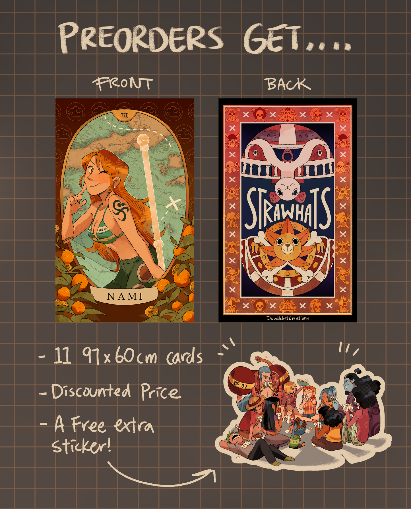 (PRE ORDER) Strawhat Deck of Cards